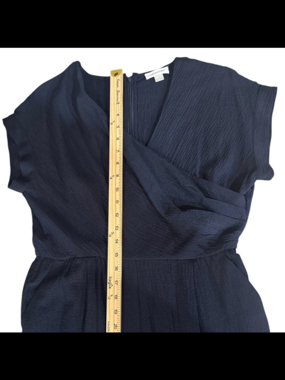 Calvin Klein‎ Navy Blue Women's Wide Leg Romper - Picture 9 of 10